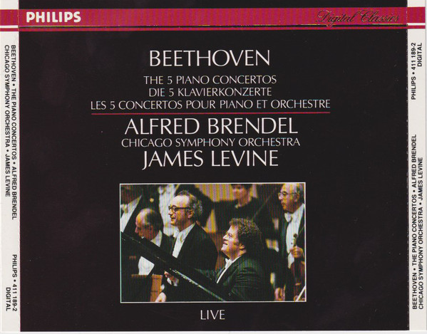 Beethoven*, Alfred Brendel, Chicago Symphony Orchestra, James Levine (2)-0