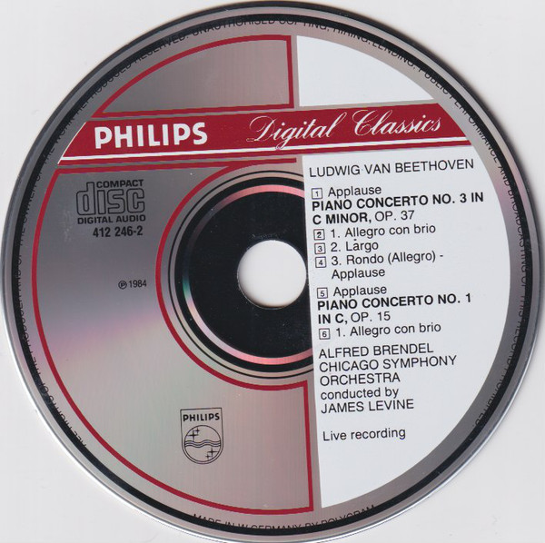 Beethoven*, Alfred Brendel, Chicago Symphony Orchestra, James Levine (2)-2