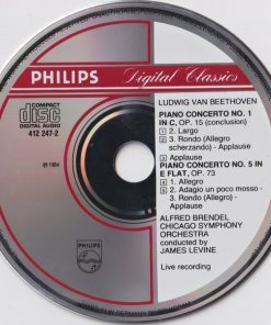 Beethoven*, Alfred Brendel, Chicago Symphony Orchestra, James Levine (2)-4