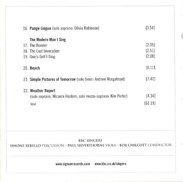 Robert Chilcott, Simone Rebello, Paul Silverthorne, BBC Singers-3