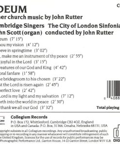 The Cambridge Singers, The City Of London Sinfonia* Conducted By John Rutter-1