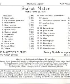 Frank Ferko, Anne Heider, Nancy Gustafson, His Majestie's Clerkes-2