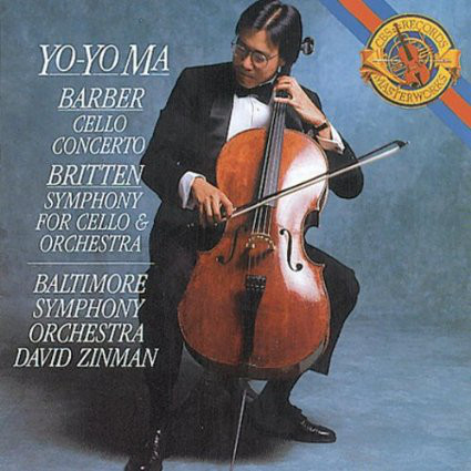 Yo-Yo Ma, Barber* / Britten*, Baltimore Symphony Orchestra, David Zinman-0