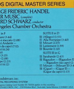 Georg Friedrich Händel - The Los Angeles Chamber Orchestra, Gerard Schwarz-1