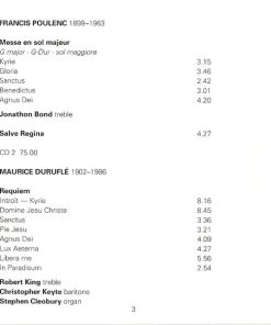 Fauré* / Duruflé*, Choir Of St.Johns College Cambridge*, George Guest (2)-3