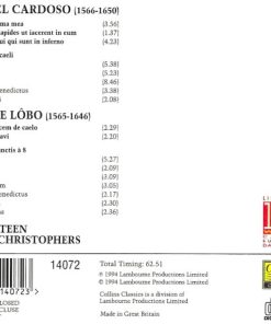 Manuel Cardoso (2), Duarte Lôbo, The Sixteen, Harry Christophers-1