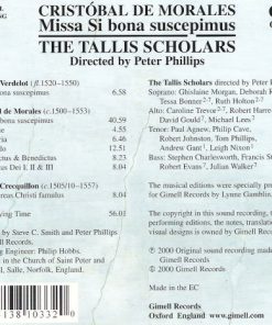 Cristóbal de Morales - The Tallis Scholars, Peter Phillips (2)-1