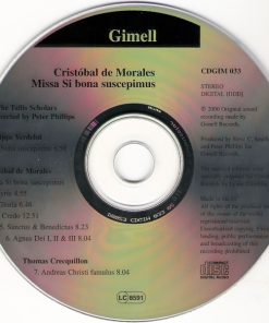 Cristóbal de Morales - The Tallis Scholars, Peter Phillips (2)-2