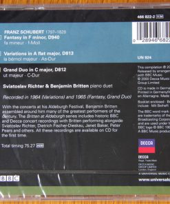Sviatoslav Richter, Benjamin Britten - Franz Schubert-3