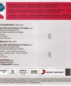 David Oistrach / Eugene Ormandy - The Philadelphia Orchestra - Pyotr Ilyich Tchaikovsky / Jean Sibelius-1