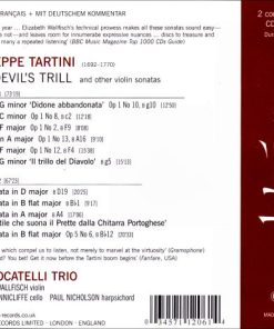 Giuseppe Tartini - Elizabeth Wallfisch, Richard Tunnicliffe, Paul Nicholson-1