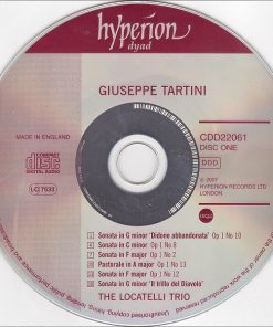 Giuseppe Tartini - Elizabeth Wallfisch, Richard Tunnicliffe, Paul Nicholson-2