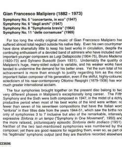 Gian Francesco Malipiero, The Moscow Symphony Orchestra, Antonio De Almeida-4
