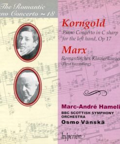 Korngold*, Marx*, Marc-André Hamelin, BBC Scottish Symphony Orchestra, Osmo Vänskä-0