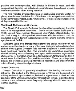 Mikalojus Konstantinas Čiurlionis - Slovak Philharmonic Orchestra, Juozas Domarkas-4