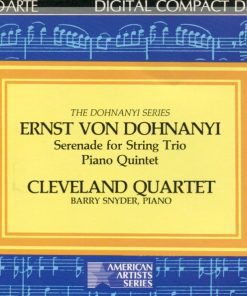 Ernst Von Dohnanyi* – Cleveland Quartet*, Barry Snyder-0