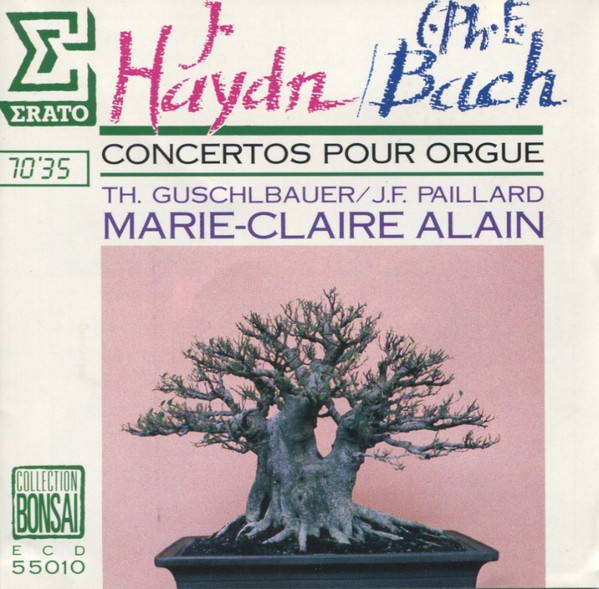 Joseph Haydn / Carl Philipp Emanuel Bach - Theodor Guschlbauer / Jean-François Paillard / Marie-Claire Alain-0