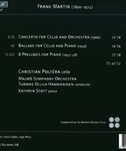 Frank Martin (3) - Christian Poltéra, Kathryn Stott, Malmö Symphony Orchestra, Tuomas Ollila-Hannikainen-1