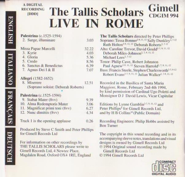 The Tallis Scholars-1