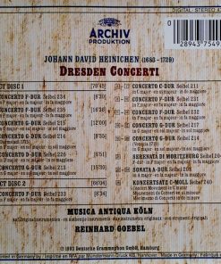 Johann David Heinichen – Musica Antiqua Köln, Reinhard Goebel-1