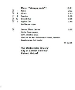 William Lloyd Webber : Tasmin Little, Julian Lloyd Webber, City Of London Sinfonia, Richard Hickox-3