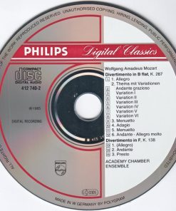 Mozart* - Academy Of St. Martin-in-the-Fields' Chamber Ensemble*-3