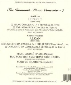 Henselt* / Alkan* - Marc-André Hamelin, BBC Scottish Symphony Orchestra, Martyn Brabbins-1