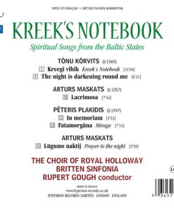 Tõnu Kõrvits, The Choir Of Royal Holloway*, Britten Sinfonia, Rupert Gough-1