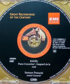 Ravel*, Samson François, André Cluytens, Orchestre De La Société Des Concerts Du Conservatoire-2