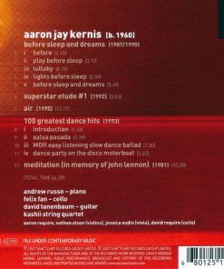 Aaron Jay Kernis - Andrew Russo | Felix Fan | David Tanenbaum | Kashii String Quartet-1