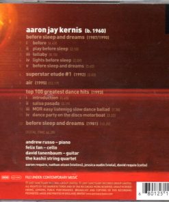 Aaron Jay Kernis - Andrew Russo | Felix Fan | David Tanenbaum | Kashii String Quartet-2