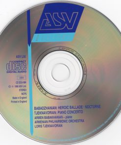 Tjeknavorian* / Babadzhanian* - Armen Babakhanian, Armenian Philharmonic Orchestra-2