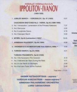 Mikhail Mikhaylovich Ippolitov-Ivanov* - Armenian Philharmonic Orchestra, Loris Tjeknavorian-1