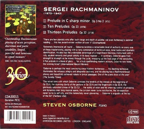 Sergei Rachmaninov* - Steven Osborne-1