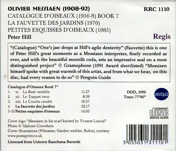 Olivier Messiaen, Peter Hill (2)-1