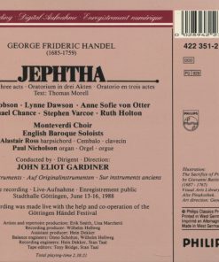 Händel* – Nigel Robson, Lynne Dawson, Anne Sofie von Otter, Michael Chance, Stephen Varcoe, Ruth Holton (2) / English Baroque Soloists*, Monteverdi Choir*, John Eliot Gardiner-1
