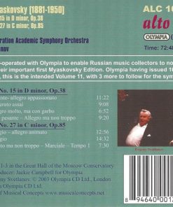 Nikolai Myaskovsky / Russian Federation Academic Symphony Orchestra*, Evgeny Svetlanov*-3