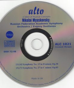 Nikolai Myaskovsky / Russian Federation Academic Symphony Orchestra*, Evgeny Svetlanov*-4
