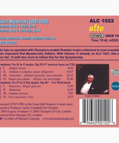 Nikolai Myaskovsky / Russian Federation Academic Symphony Orchestra*, Evgeny Svetlanov*-1