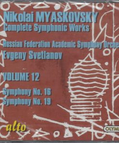 Nikolai Myaskovsky / Russian Federation Academic Symphony Orchestra*, Evgeny Svetlanov*-2