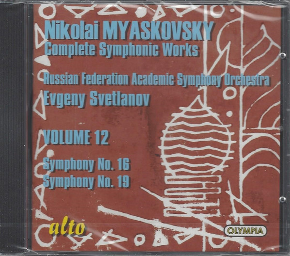 Nikolai Myaskovsky / Russian Federation Academic Symphony Orchestra*, Evgeny Svetlanov*-2