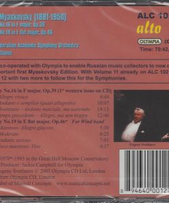Nikolai Myaskovsky / Russian Federation Academic Symphony Orchestra*, Evgeny Svetlanov*-3