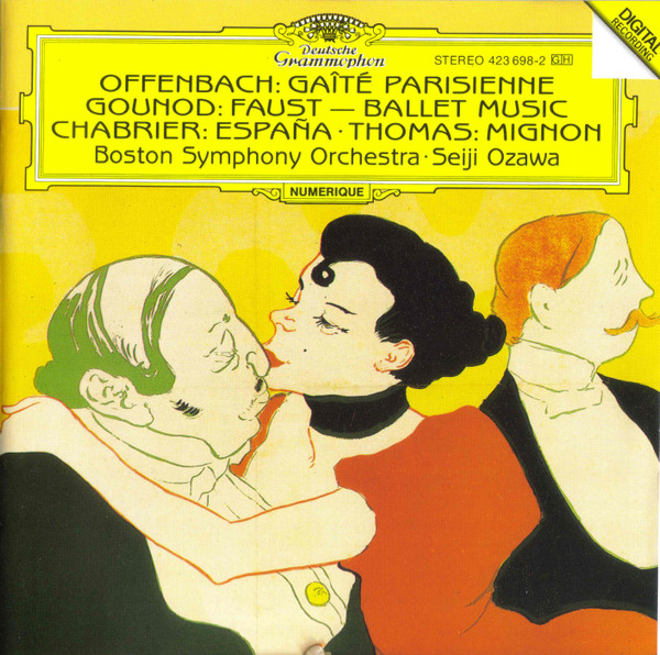 Offenbach* / Gounod* / Chabrier*, Thomas* - Boston Symphony Orchestra, Seiji Ozawa-0