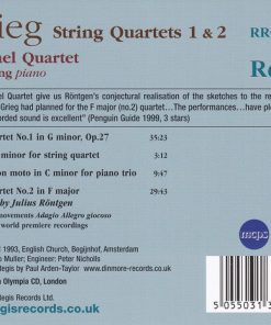 Edvard Grieg, Raphael Quartet, Jet Röling-1