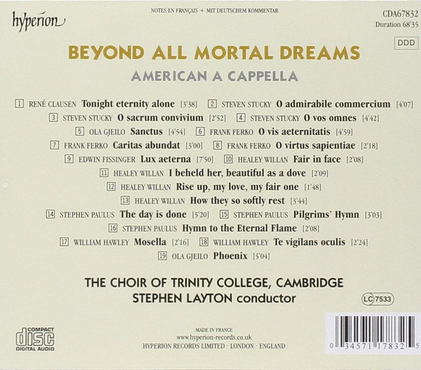 The Choir Of Trinity College, Cambridge, Stephen Layton-1