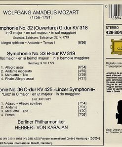 Mozart*, Berliner Philharmoniker, Herbert von Karajan-1