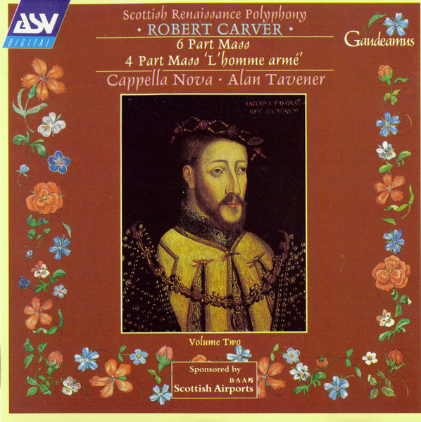 Robert Carver - Cappella Nova / Alan Tavener-0