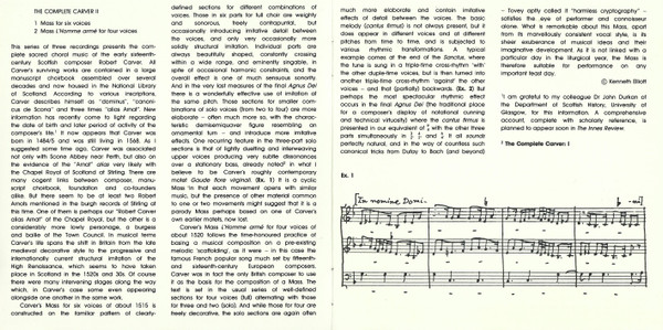 Robert Carver - Cappella Nova / Alan Tavener-4