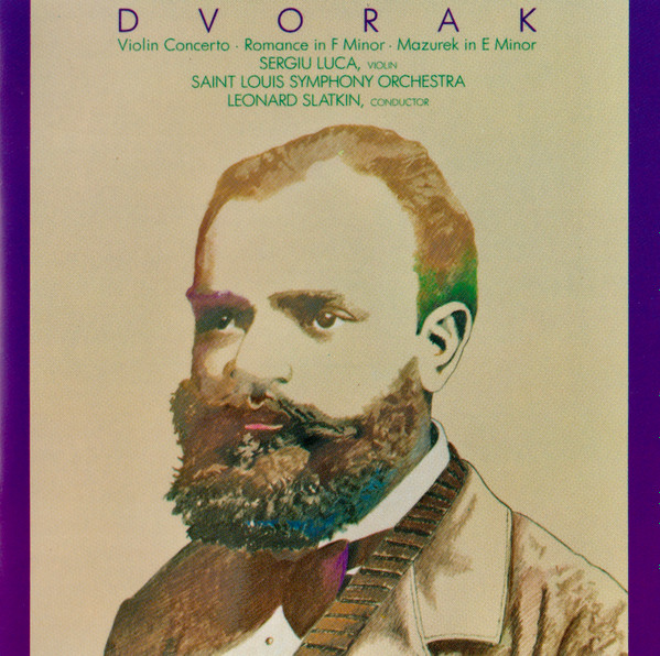 Dvořák*, Sergiu Luca, Saint Louis Symphony Orchestra, Leonard Slatkin-0