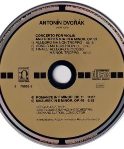 Dvořák*, Sergiu Luca, Saint Louis Symphony Orchestra, Leonard Slatkin-2